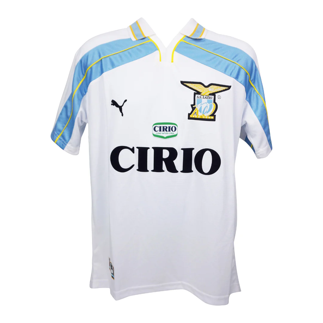 Framed Alessandro Nesta Signed Lazio Away Soccer Jersey #13 with Beckett Witness - Image 4