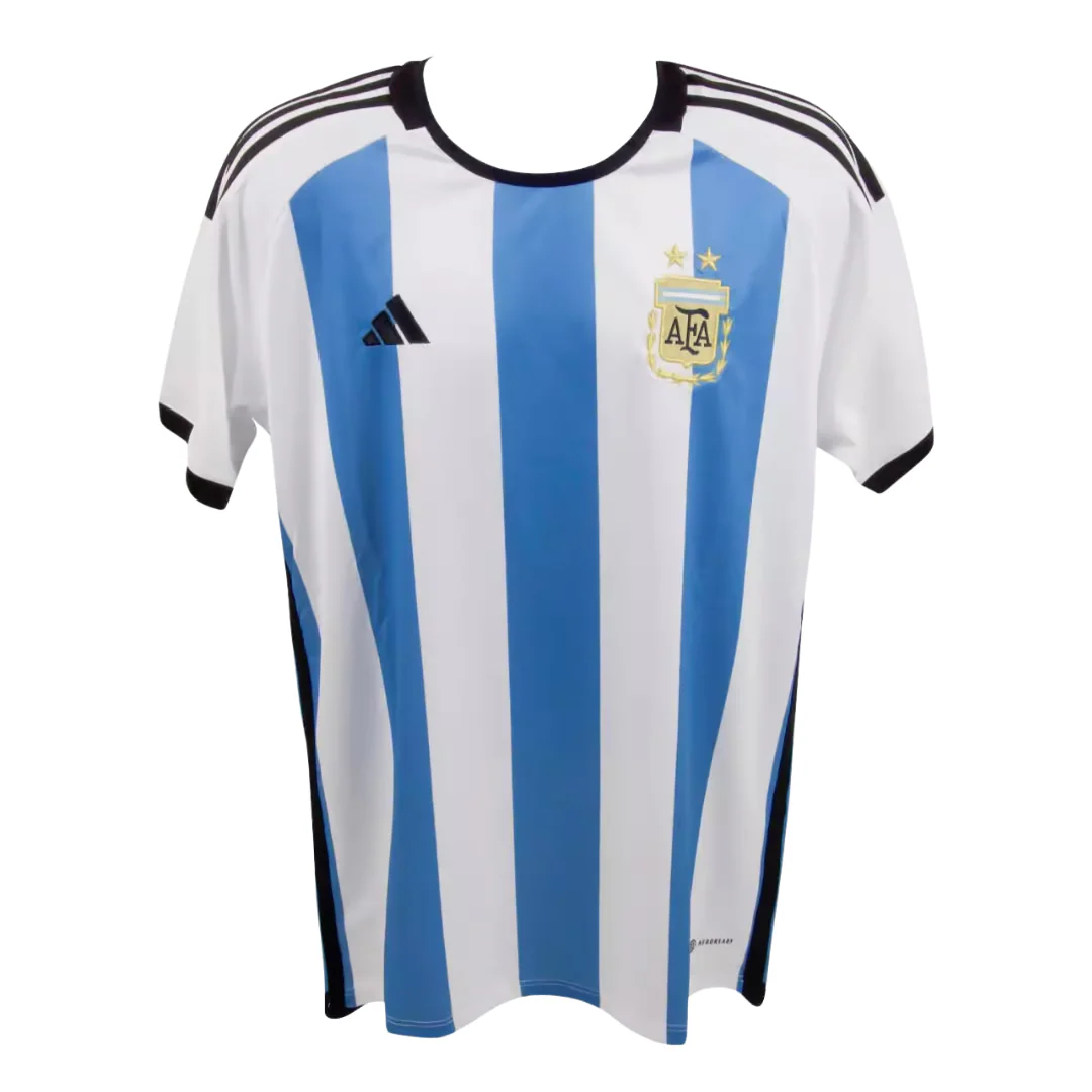Alexis Mac Allister Signed Argentina FC Home Soccer Jersey #20 with Beckett COA - Image 4