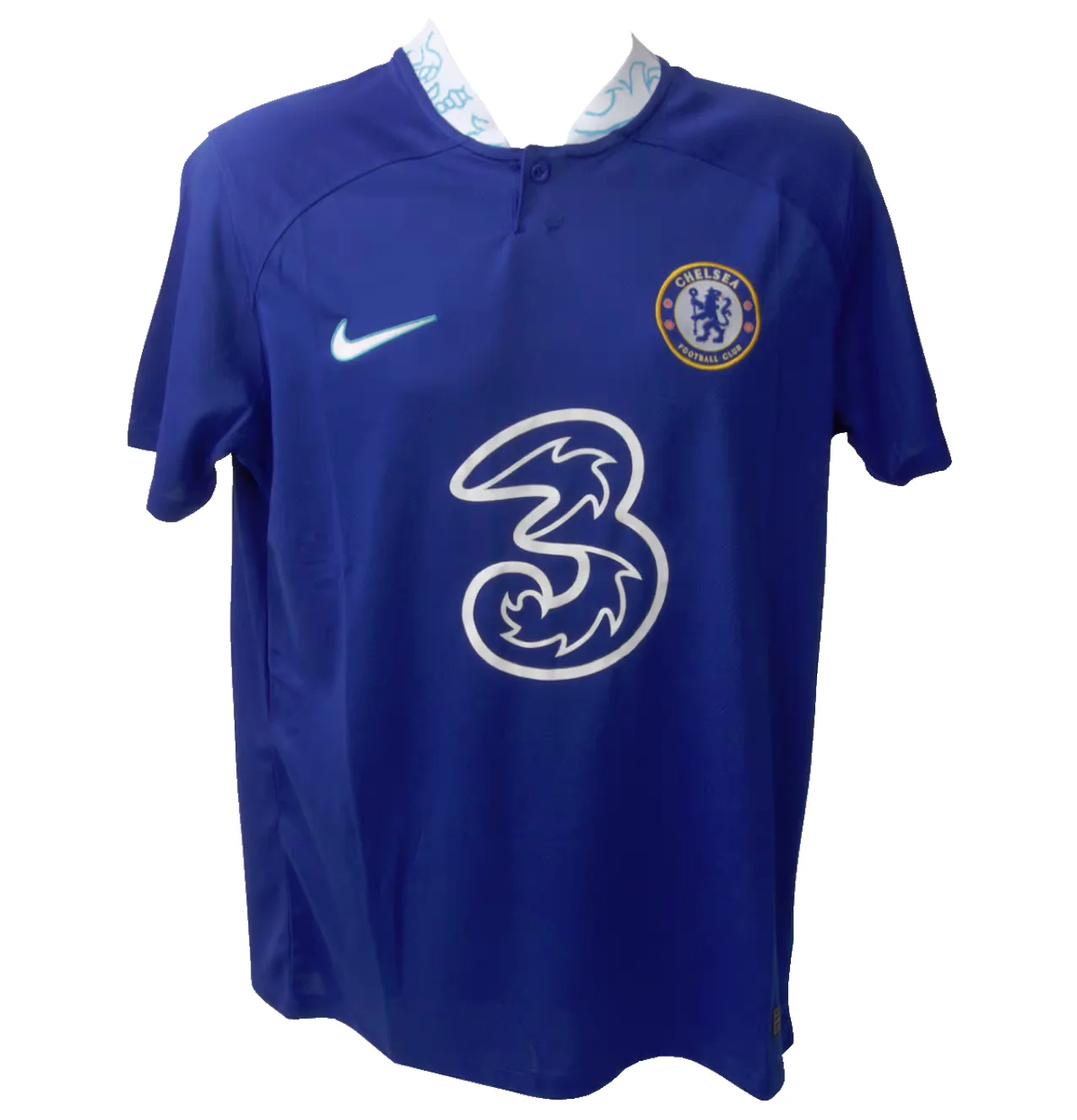 Aubameyang Signed Chelsea FC Home Soccer Jersey #9 with Beckett COA - Image 4