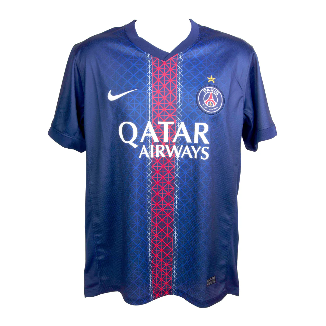 Framed Bradley Barcola Signed PSG Home Soccer Jersey #29 with Beckett Witness - Image 4