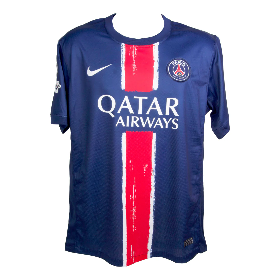 Framed Bradley Barcola Signed PSG Soccer Jersey #29 with Beckett Witness - Image 4