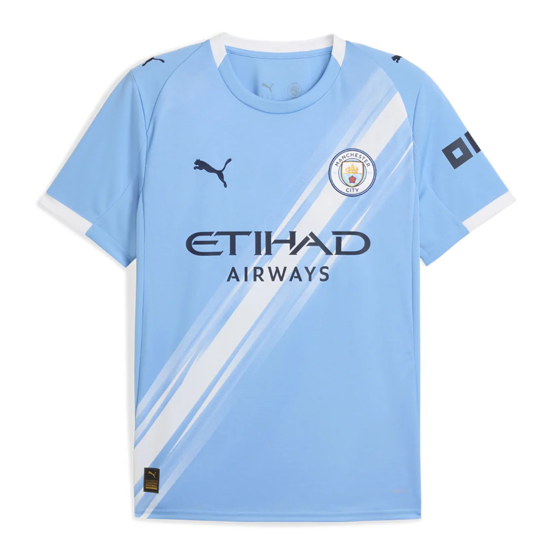 Carlos Tevez Signed Manchester City 2025-26 Soccer Jersey #32 with Beckett Witness - Image 3
