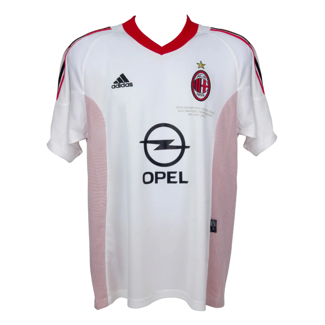 Clarence Seedorf Signed AC Milan Away Soccer Jersey #20 with Beckett COA - Image 4
