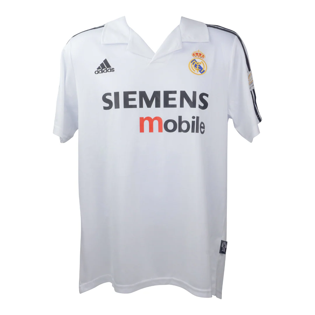 Framed Claude Makelele Signed Real Madrid FC Home Soccer Jersey #24 with Beckett COA - Image 4
