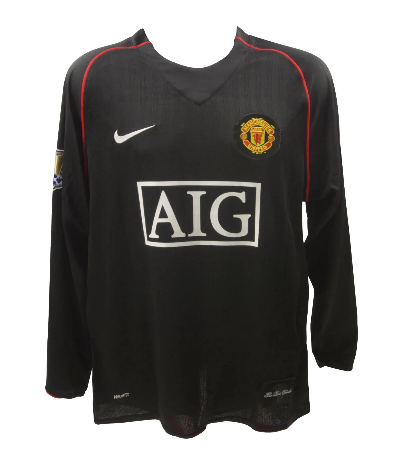 Cristiano Ronaldo Signed Manchester Utd Away Soccer Jersey #7 with Beckett LOA - Image 4