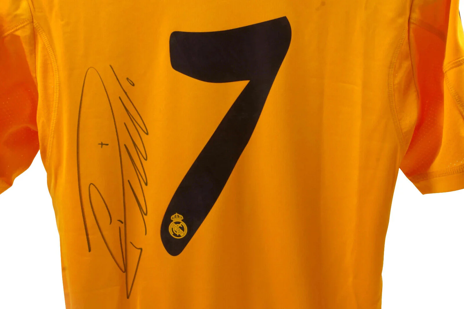 Cristiano Ronaldo Signed Real Madrid FC Away Soccer Jersey #7 with Beckett LOA - Image 2