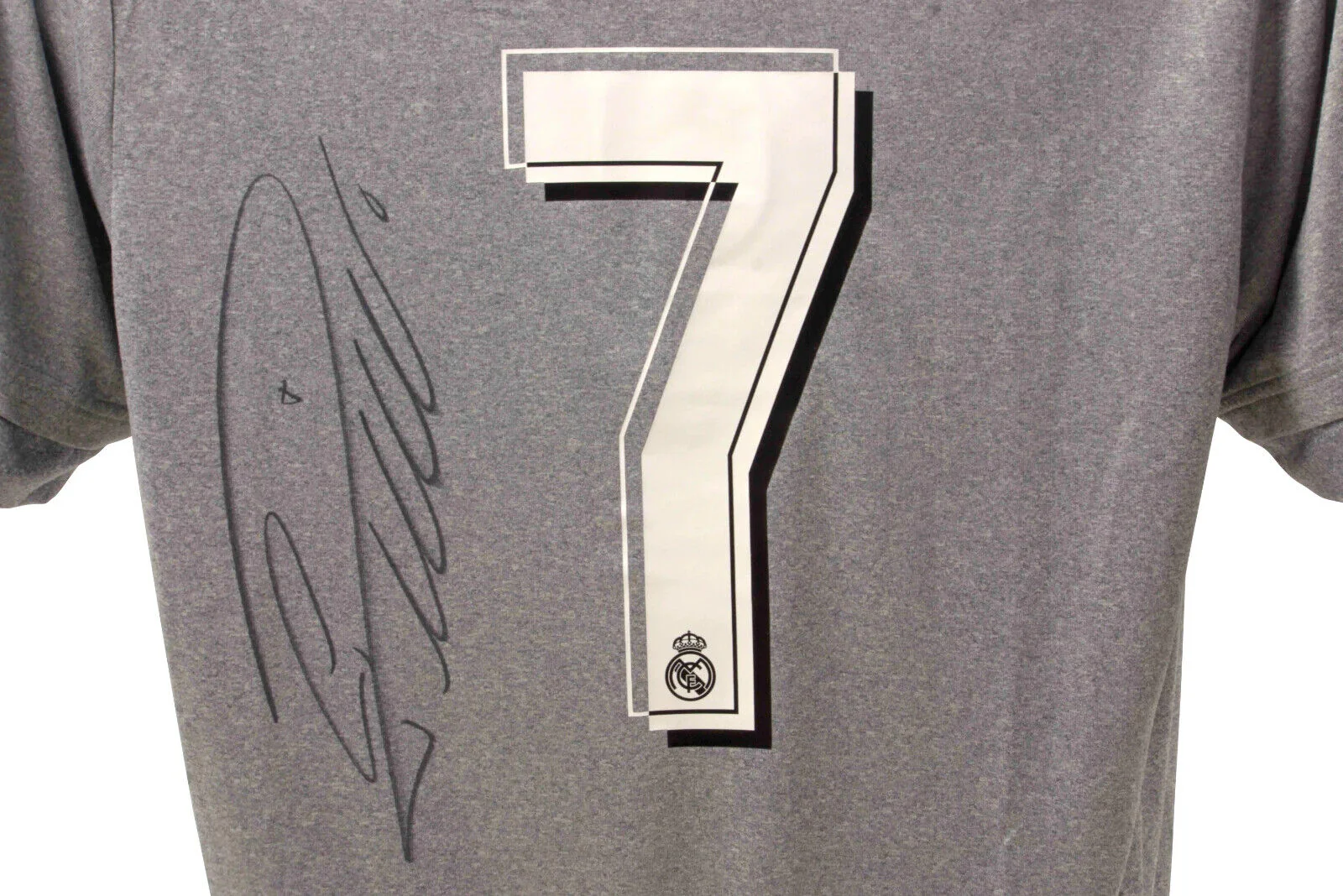 Cristiano Ronaldo Signed Real Madrid FC Away Soccer Jersey #7 with Beckett LOA - Image 2