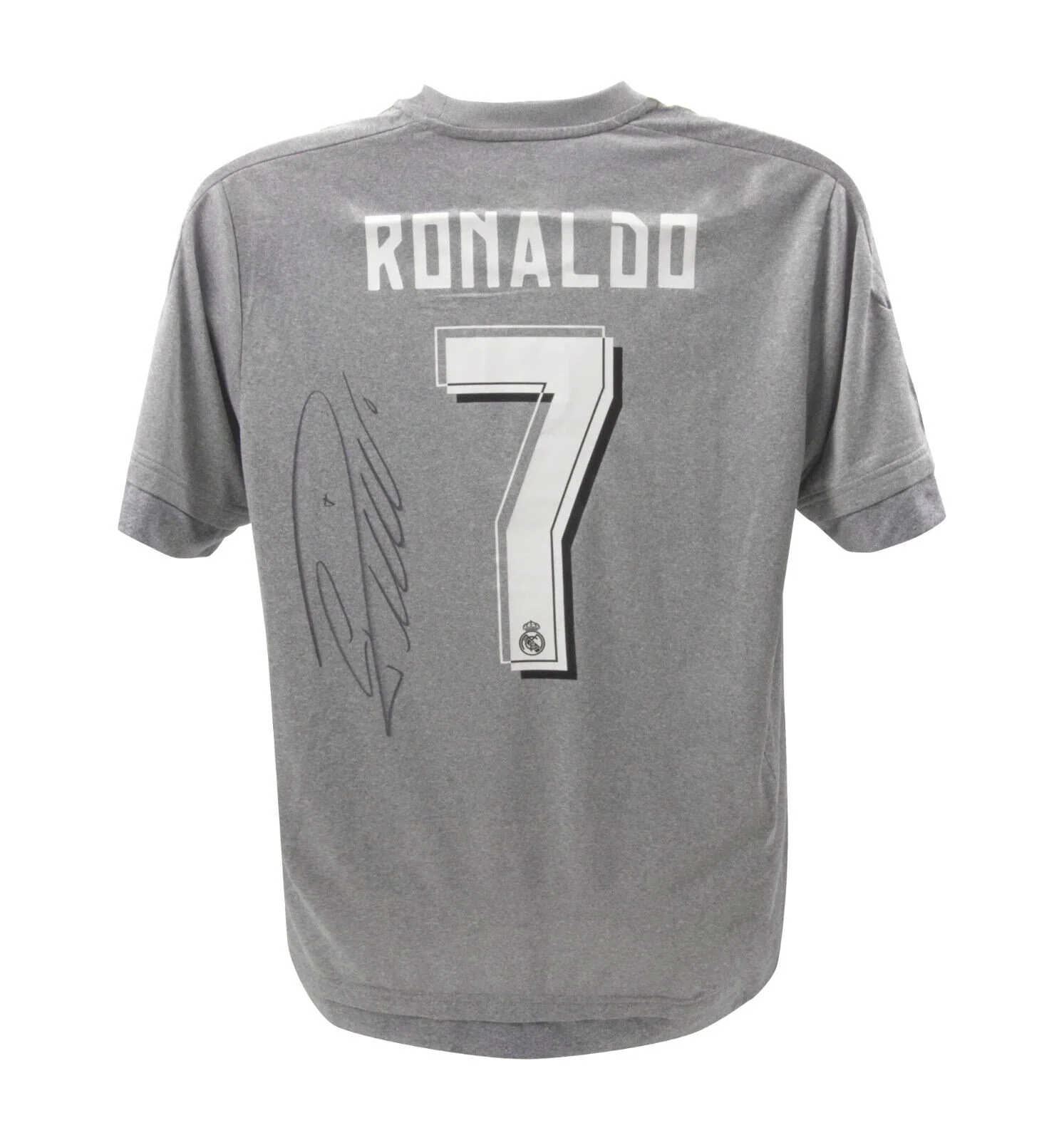 Cristiano Ronaldo Signed Real Madrid FC Away Soccer Jersey #7 with Beckett LOA - Image 3