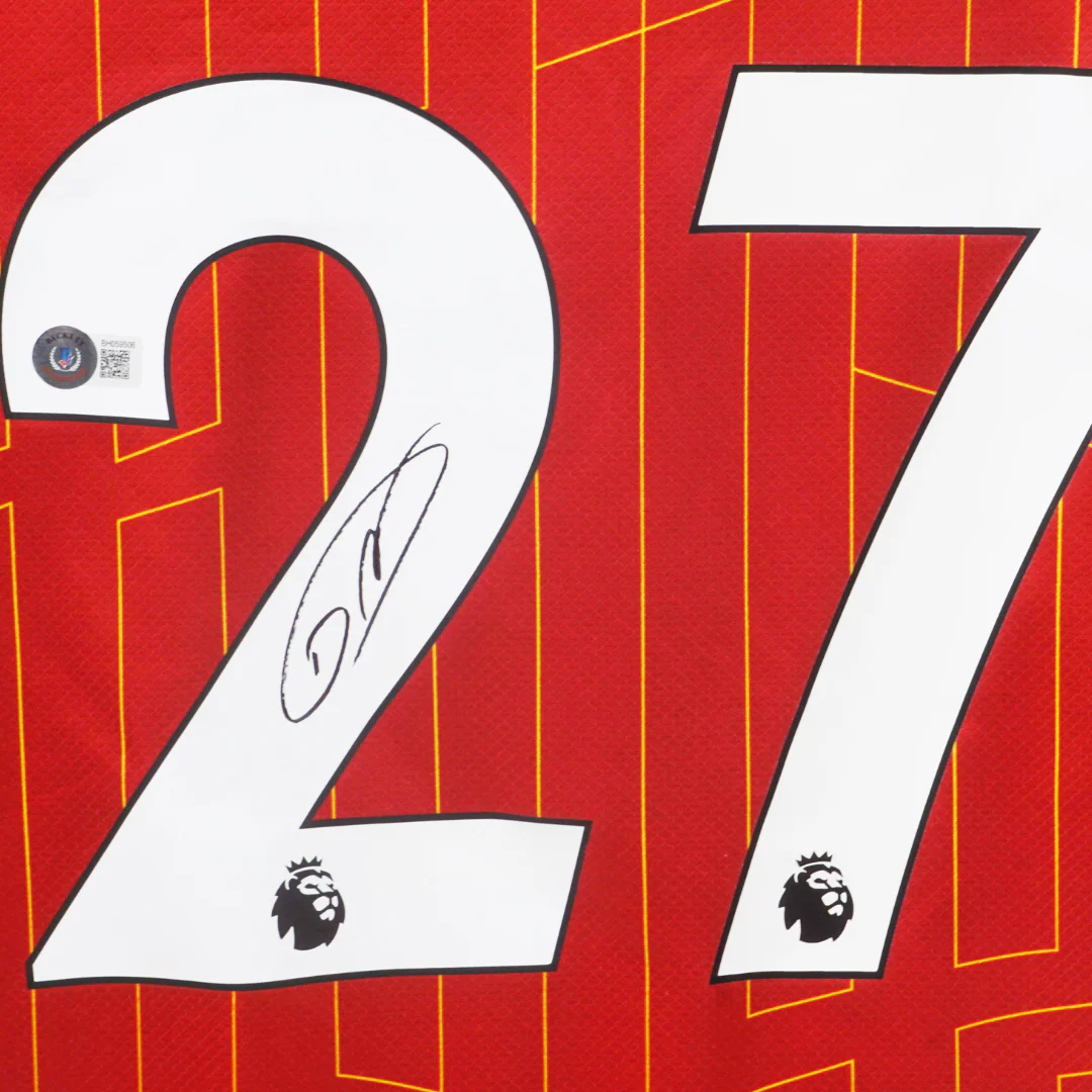 Darwin Nunez Signed Liverpool FC Home Soccer Jersey #27 with Beckett COA - Image 2