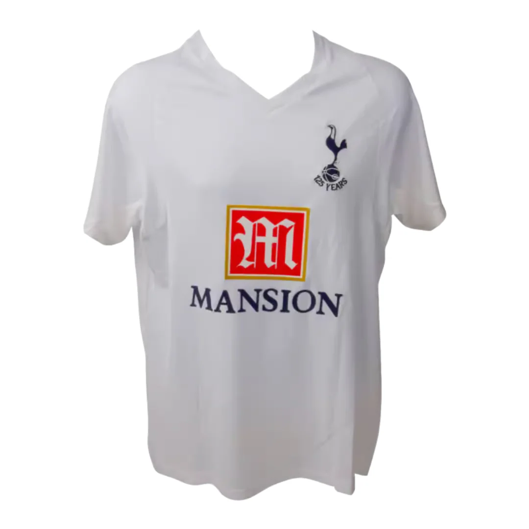 Dimitar Berbatov Signed Tottenham Hotspur Home Soccer Jersey #9 with Beckett COA - Image 4