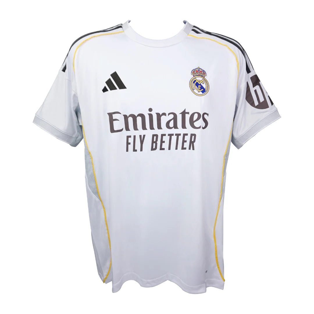 Eder Militao Signed Real Madrid FC Home Soccer Jersey #3 with Beckett Witness - Image 4
