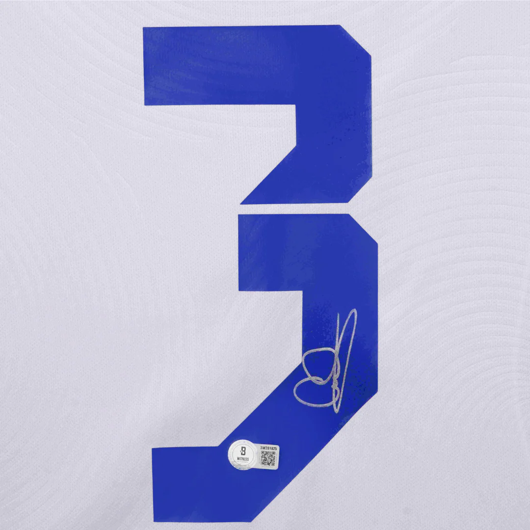 Eder Militao Signed Real Madrid FC Soccer Jersey #3 with Beckett Witness - Image 2