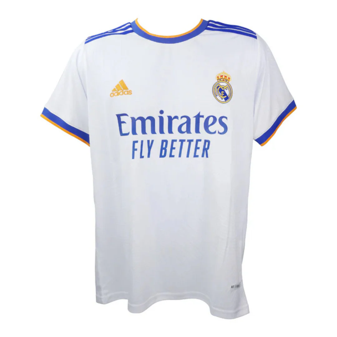 Eder Militao Signed Real Madrid FC Soccer Jersey #3 with Beckett Witness - Image 4