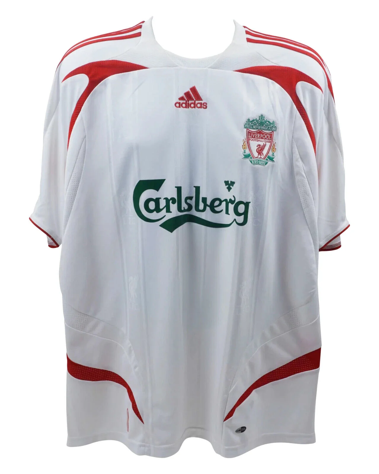 Fernando Torres Signed Liverpool FC Away Soccer Jersey #9 with Beckett COA - Image 4
