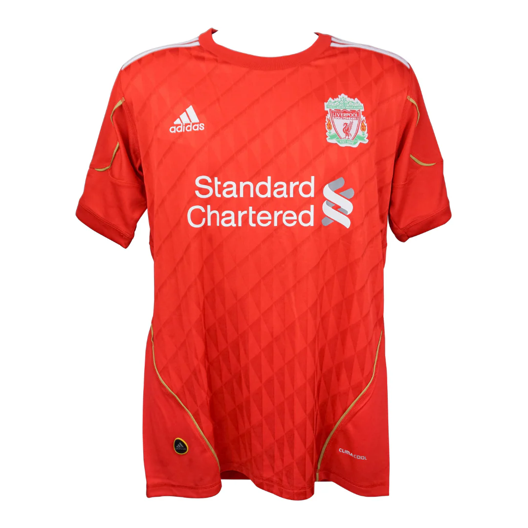 Fernando Torres Signed Liverpool FC Home Soccer Jersey #9 with Beckett COA - Image 4