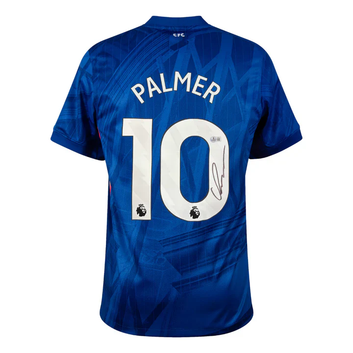 Framed Cole Palmer Signed Chelsea FC 2025-26 Home Soccer Jersey #10 with Beckett COA - Image 3
