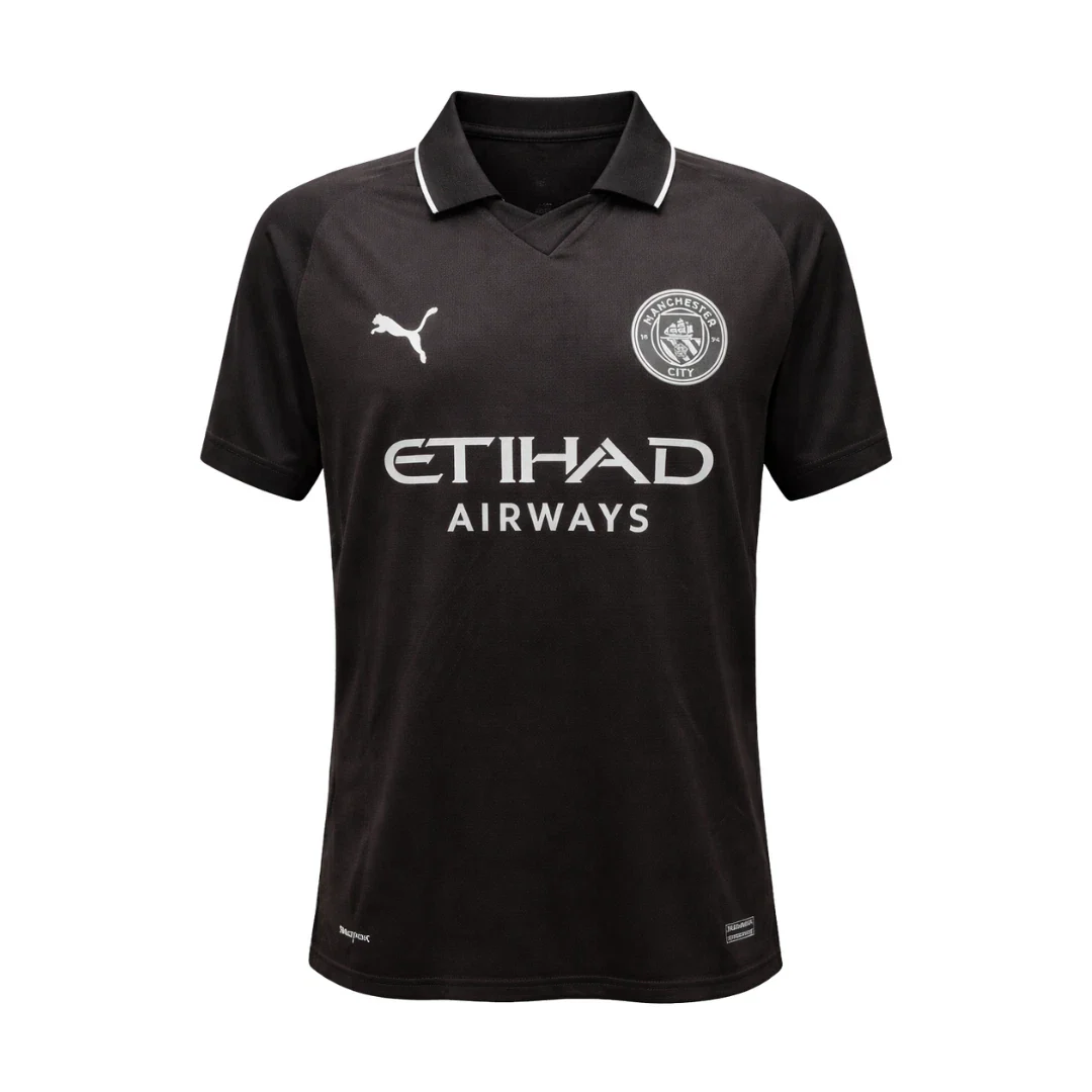 Framed Savinho Signed Manchester City FC Away Soccer Jersey #26 with Beckett COA - Image 4