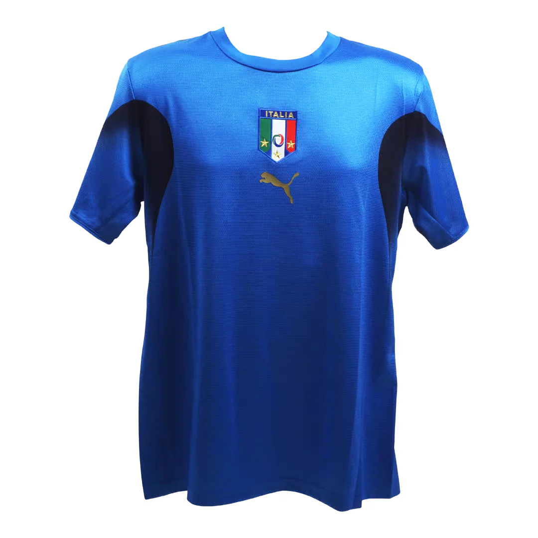 Francesco Totti Signed Italy FC Home Soccer Jersey #10 with Beckett Witness - Image 4