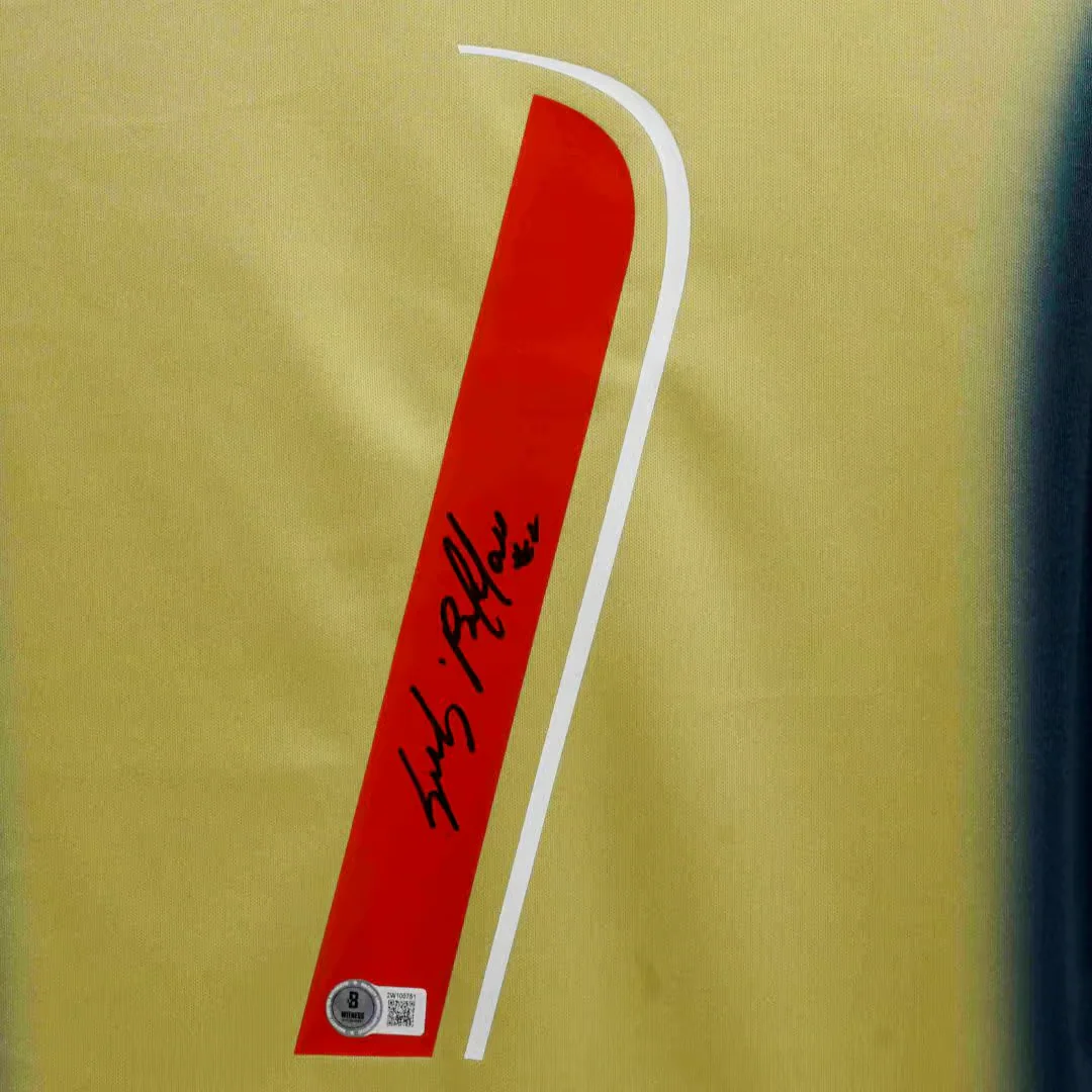 Gianluigi Buffon Signed Italy Away Soccer Jersey #1 with Beckett Witness - Image 2