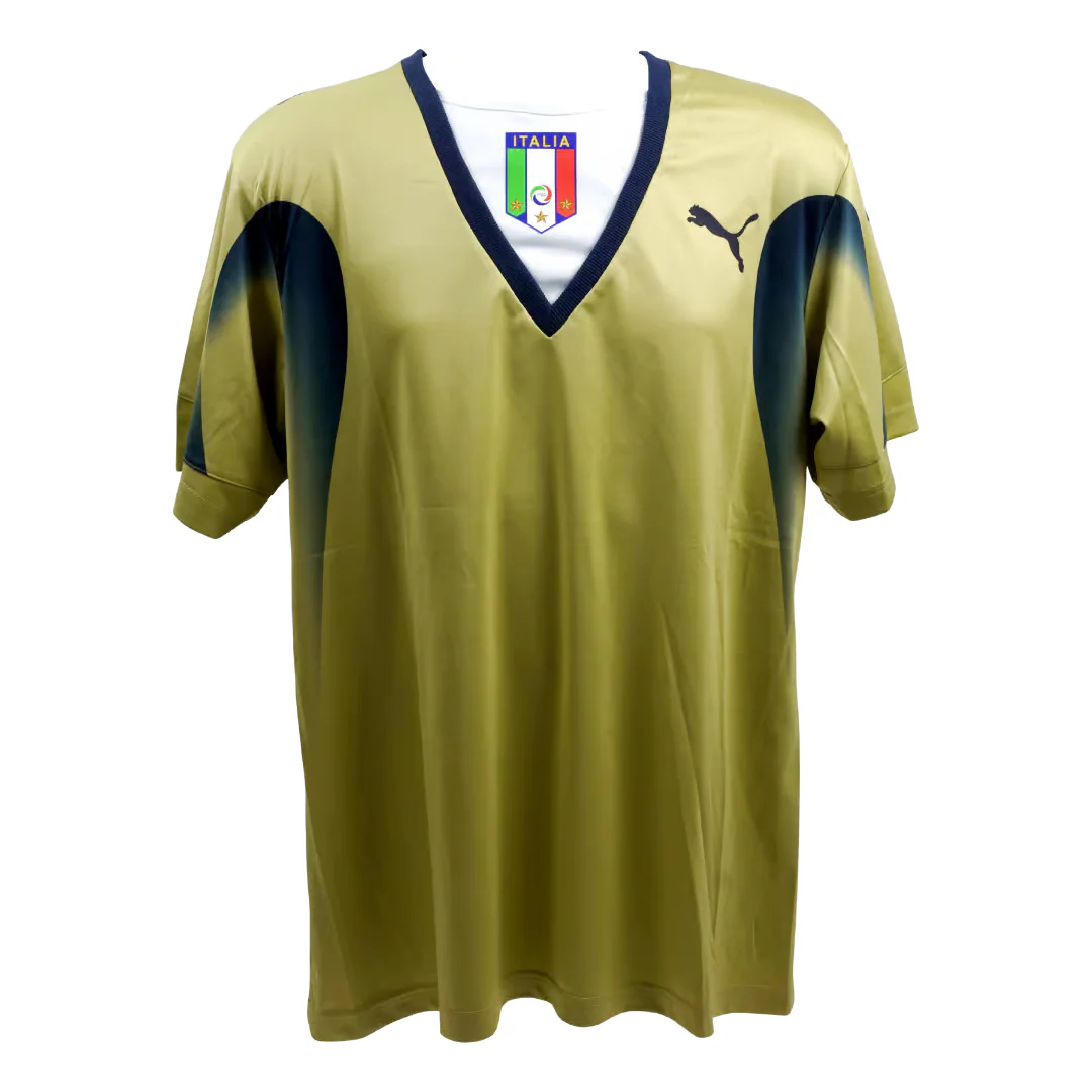 Gianluigi Buffon Signed Italy Away Soccer Jersey #1 with Beckett Witness - Image 4