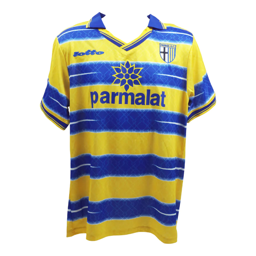 Gianluigi Buffon Signed Parma Goalkeeper Soccer Jersey #1 with Beckett Witness - Image 4