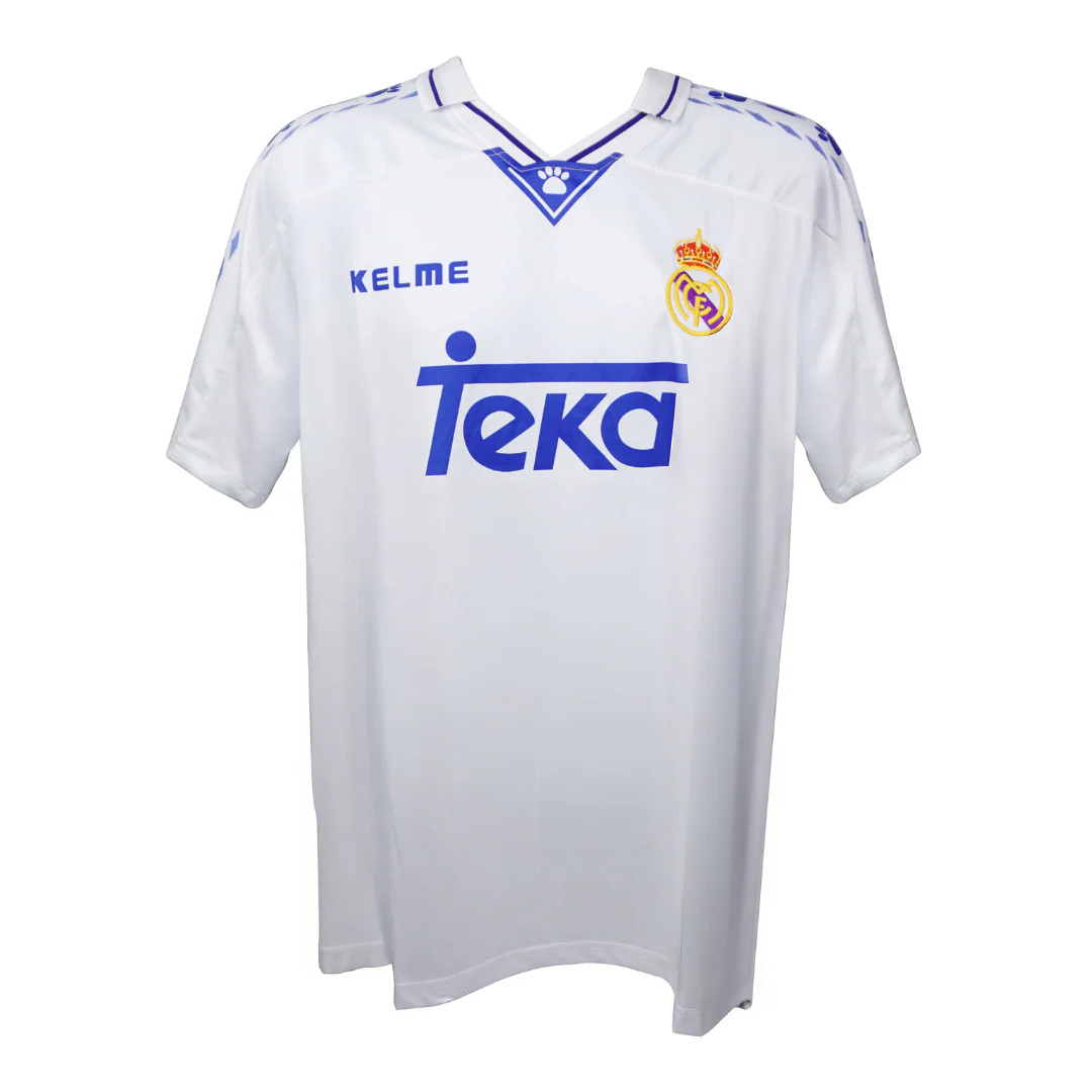Framed Guti Hernandez Signed Real Madrid FC Home Soccer Jersey #23 with Beckett Witness - Image 4
