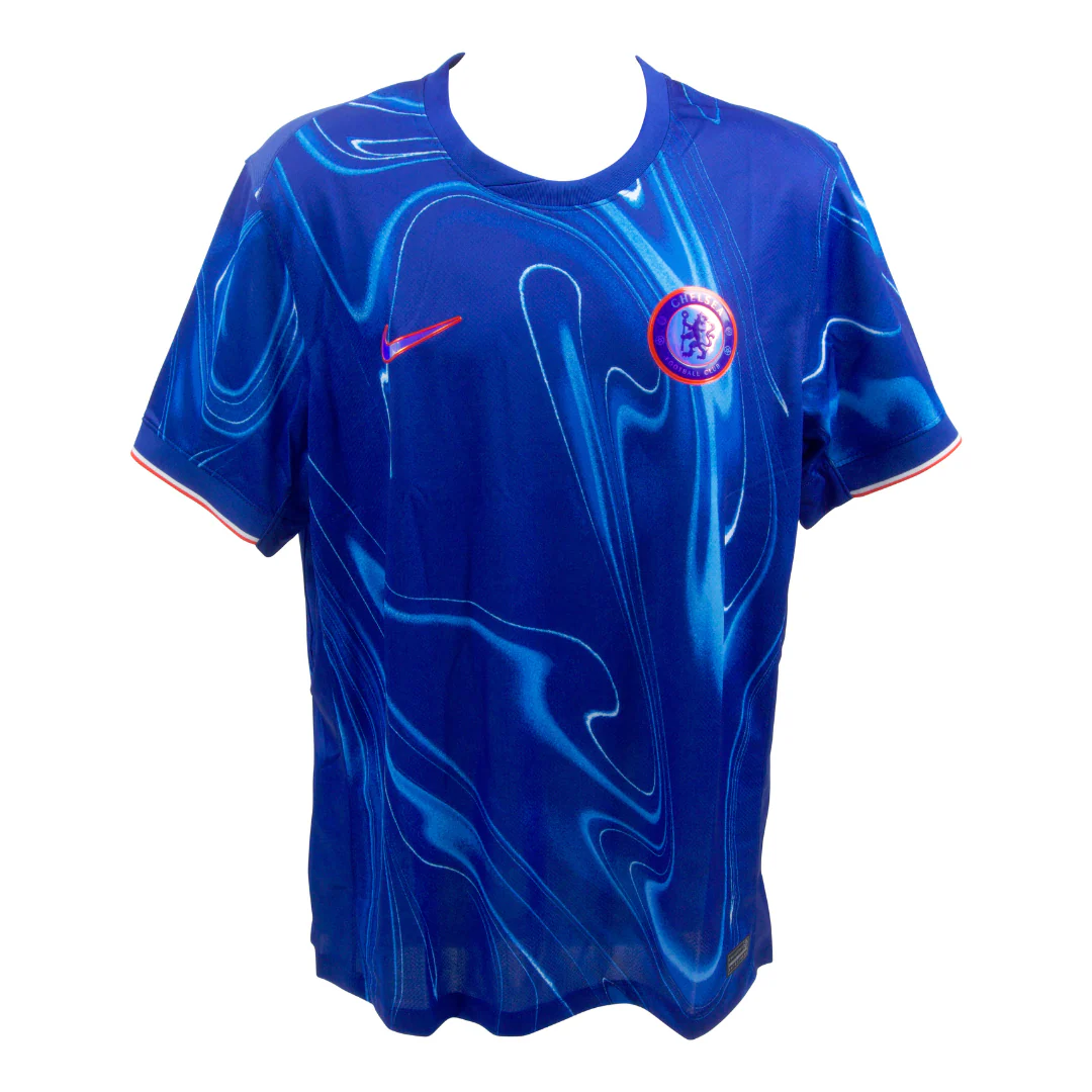Jadon Sancho Signed Chelsea FC Home Soccer Jersey #19 with Beckett COA - Image 2