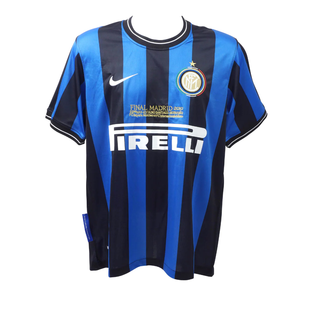 Javier Zanetti Signed Inter Milan Home Soccer Jersey #4 with Beckett COA - Image 4