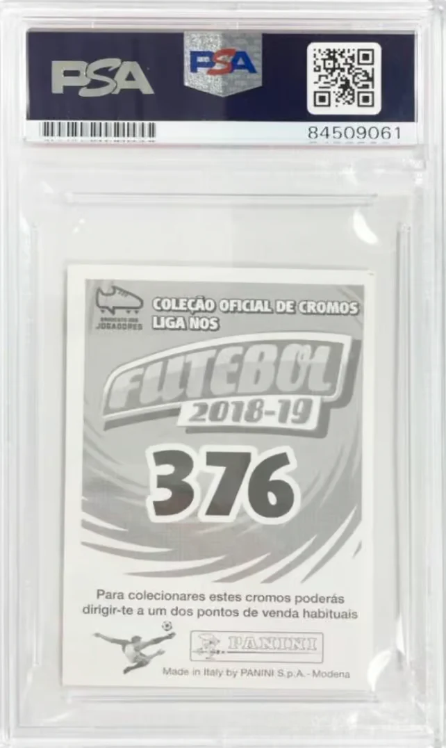 Joao Felix Signed 2018-19 Panini Futebol Rookie Sticker #376 – PSA 10 Autograph - Image 2