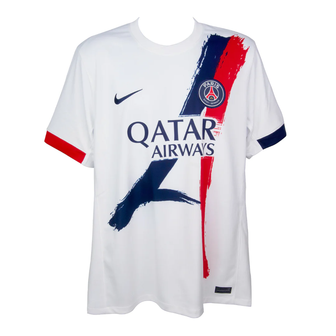 Framed Joao Neves Signed PSG Away Soccer Jersey #87 with Beckett Witness - Image 4
