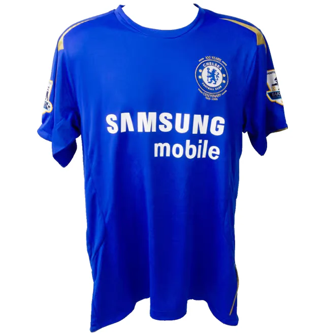 Framed John Terry Signed Chelsea FC Home Soccer Jersey #26 with Beckett COA - Image 4