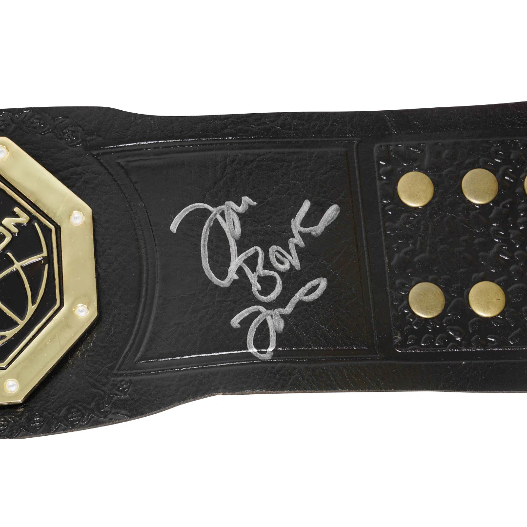Jon Jones Signed & Inscribed "Bones" UFC Championship Belt with Beckett Witness - Image 2