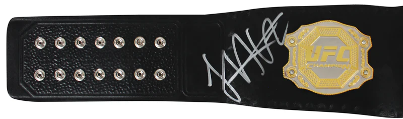 Khabib Nurmagomedov Signed UFC Championship Full Size Belt with Beckett COA - Image 2