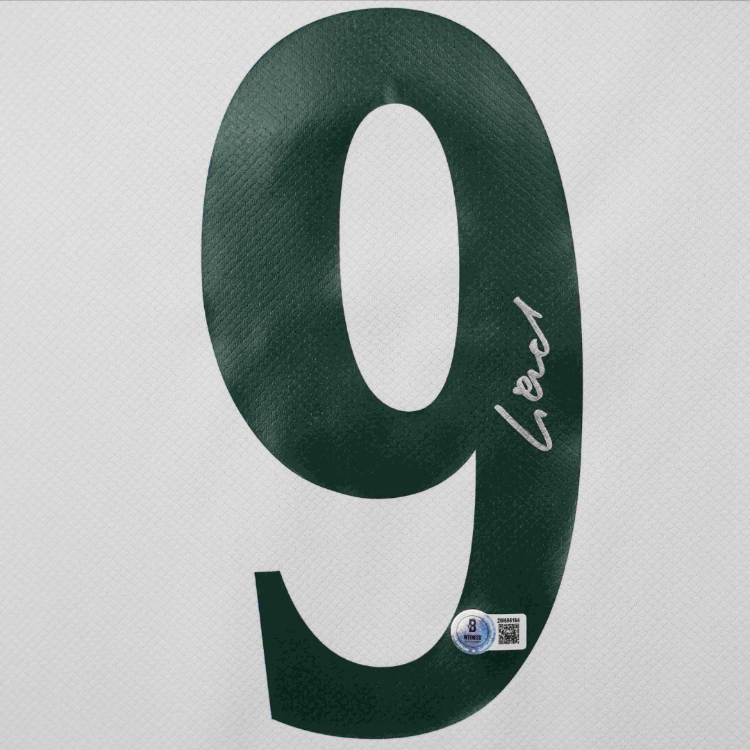 Liam Delap Signed Chelsea FC Away Soccer Jersey #9 with Beckett Witness - Image 2