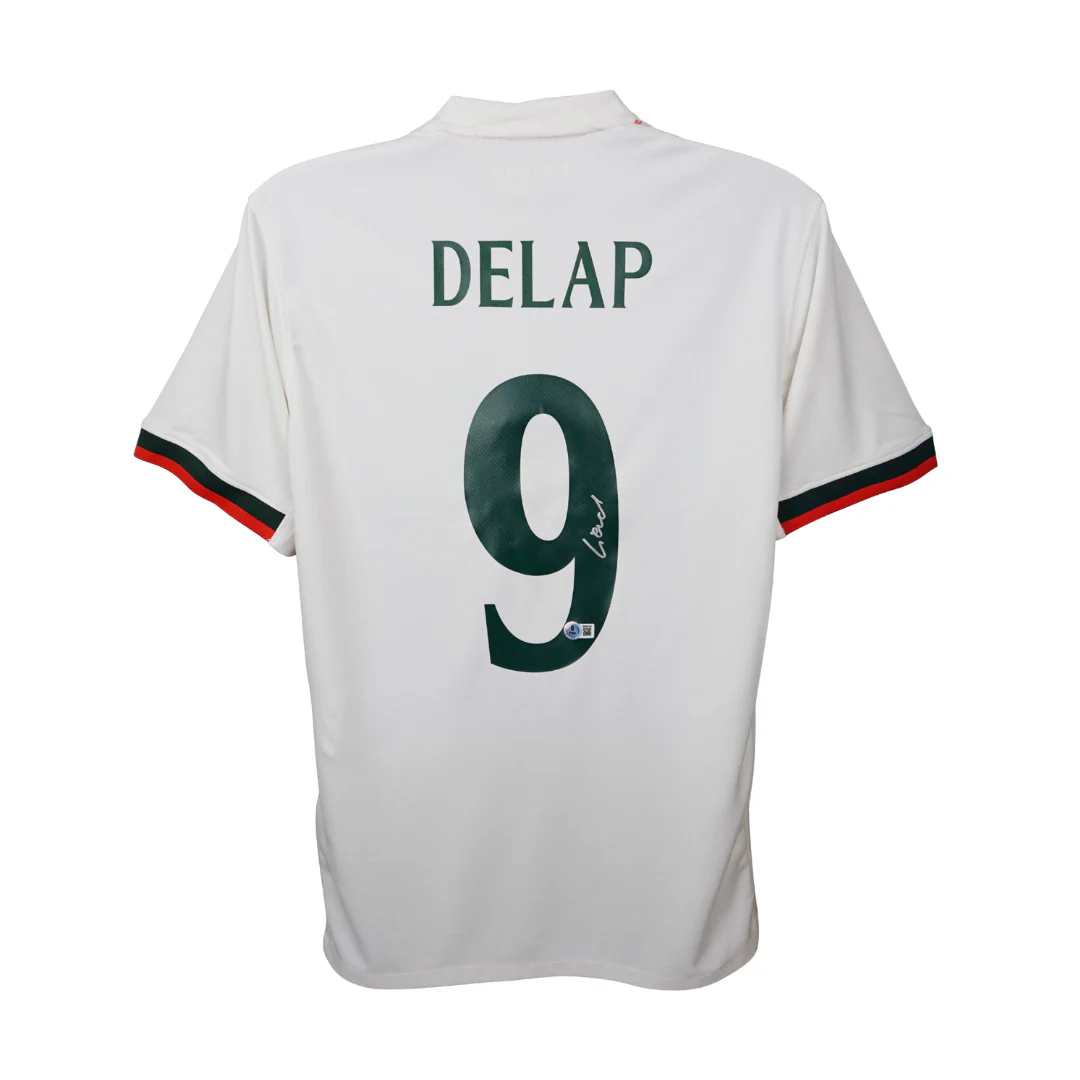 Liam Delap Signed Chelsea FC Away Soccer Jersey #9 with Beckett Witness - Image 3