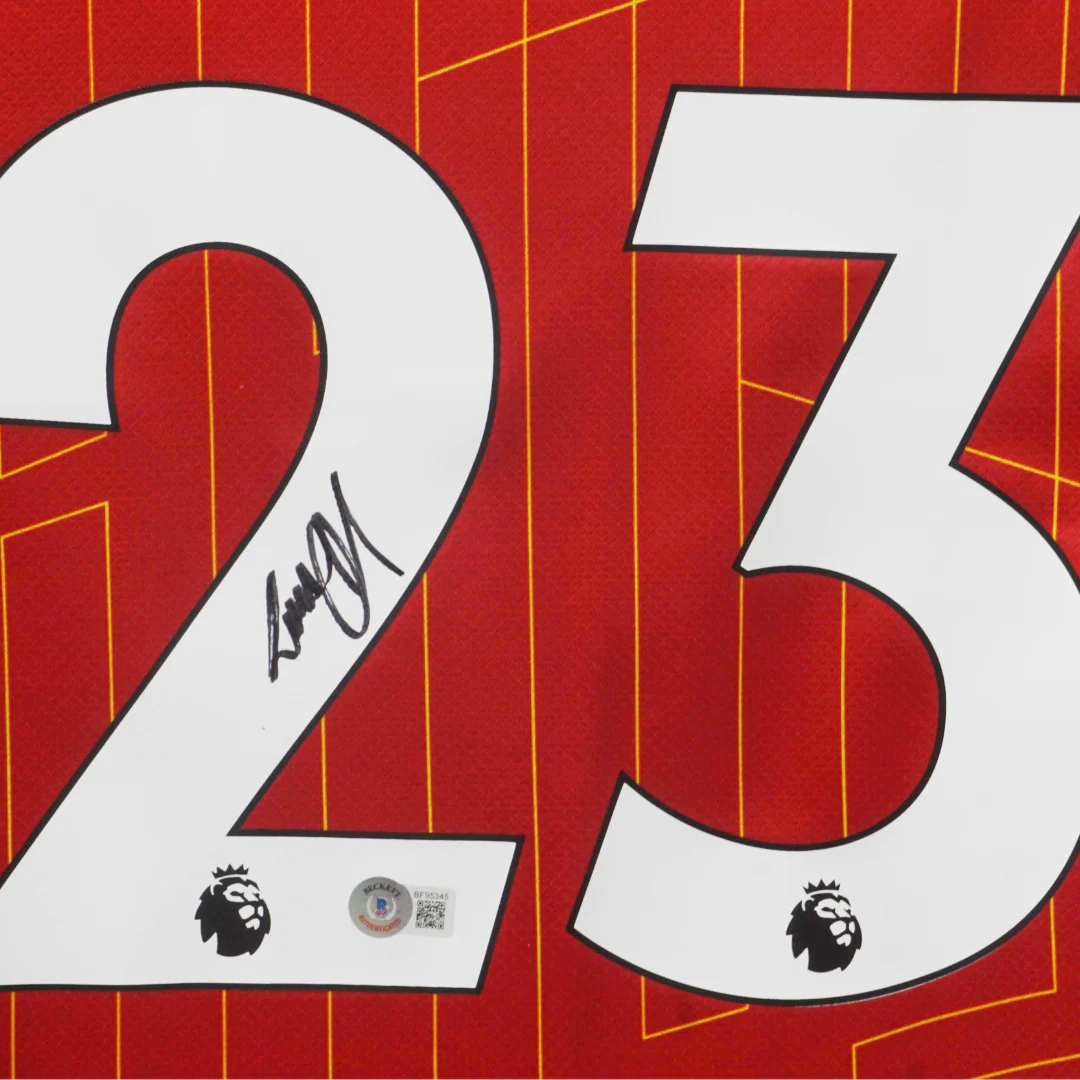 Luis Diaz Signed Liverpool FC Home Soccer Jersey #23 with Beckett COA - Image 2