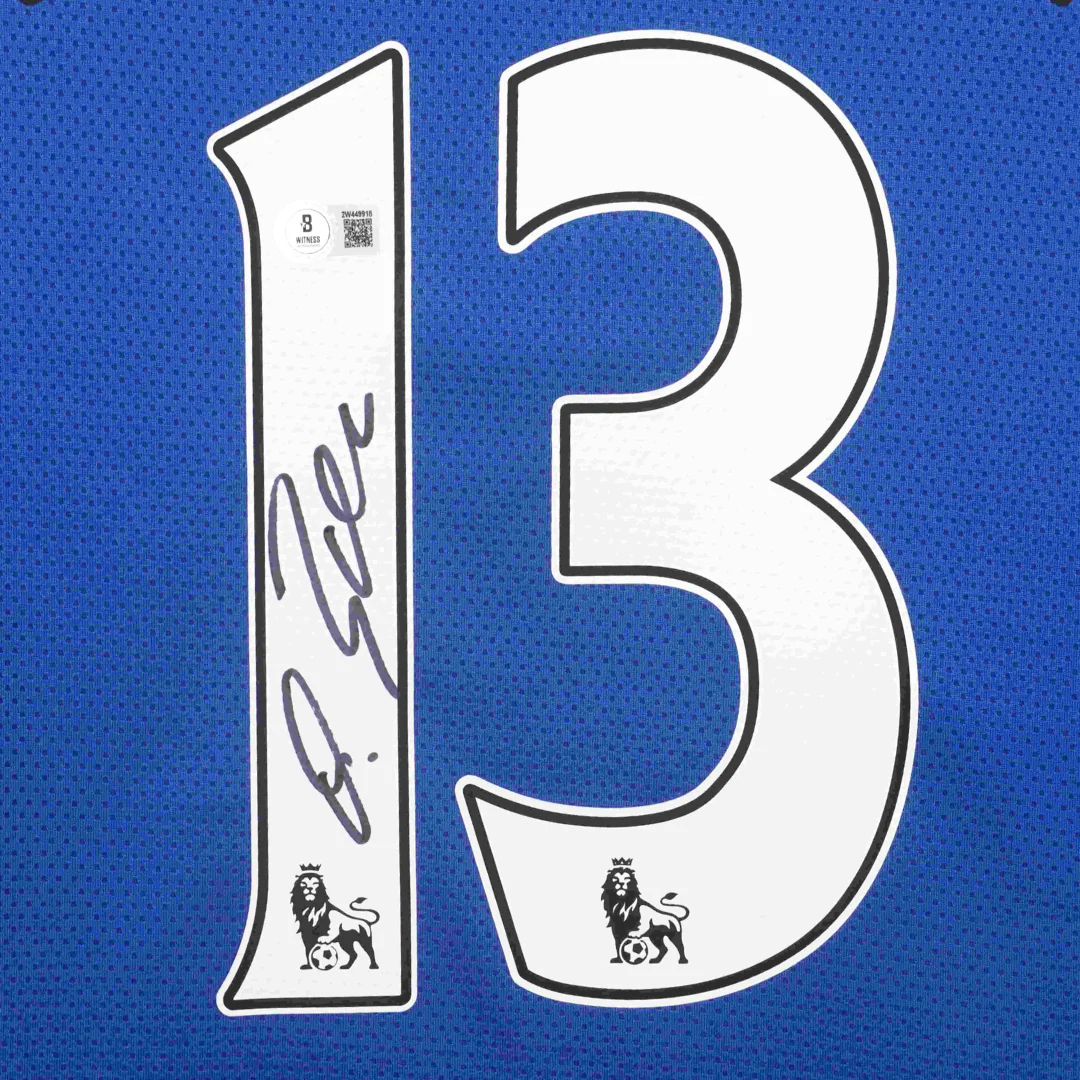 Michael Ballack Signed Chelsea FC Soccer Jersey #13 with Beckett Witness - Image 2