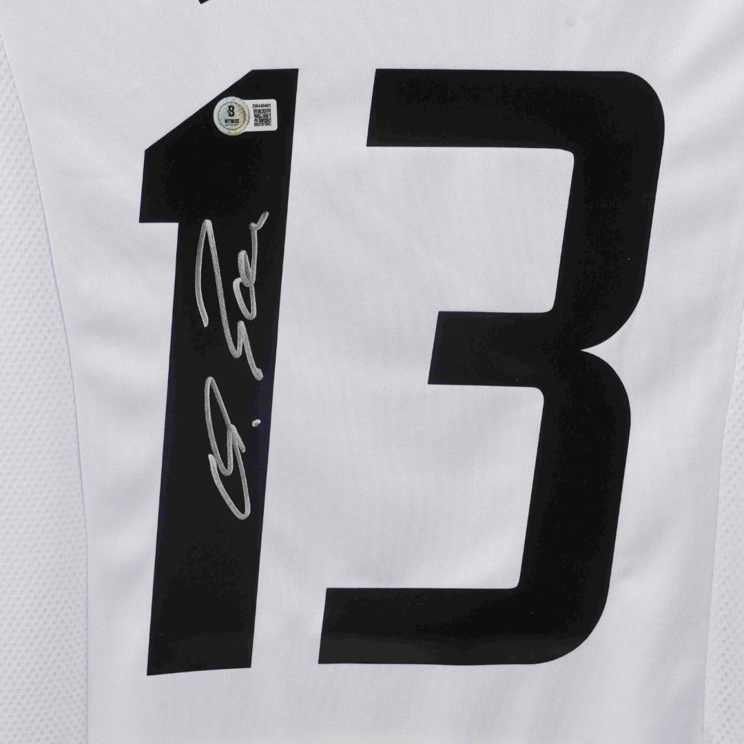 Michael Ballack Signed Germany Soccer Jersey #13 with Beckett Witness - Image 2
