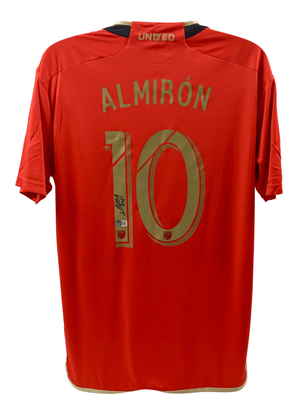 Miguel Almiron Signed Atlanta United FC Soccer Jersey #10 with Beckett COA - Image 3