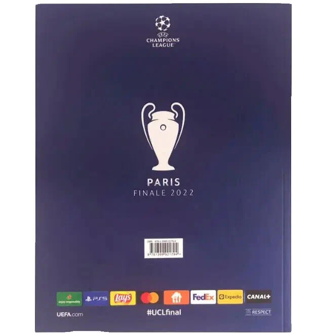 Modric, Vinicius Jr, Benzema Signed Champions League Final Program with BGS COA - Image 3