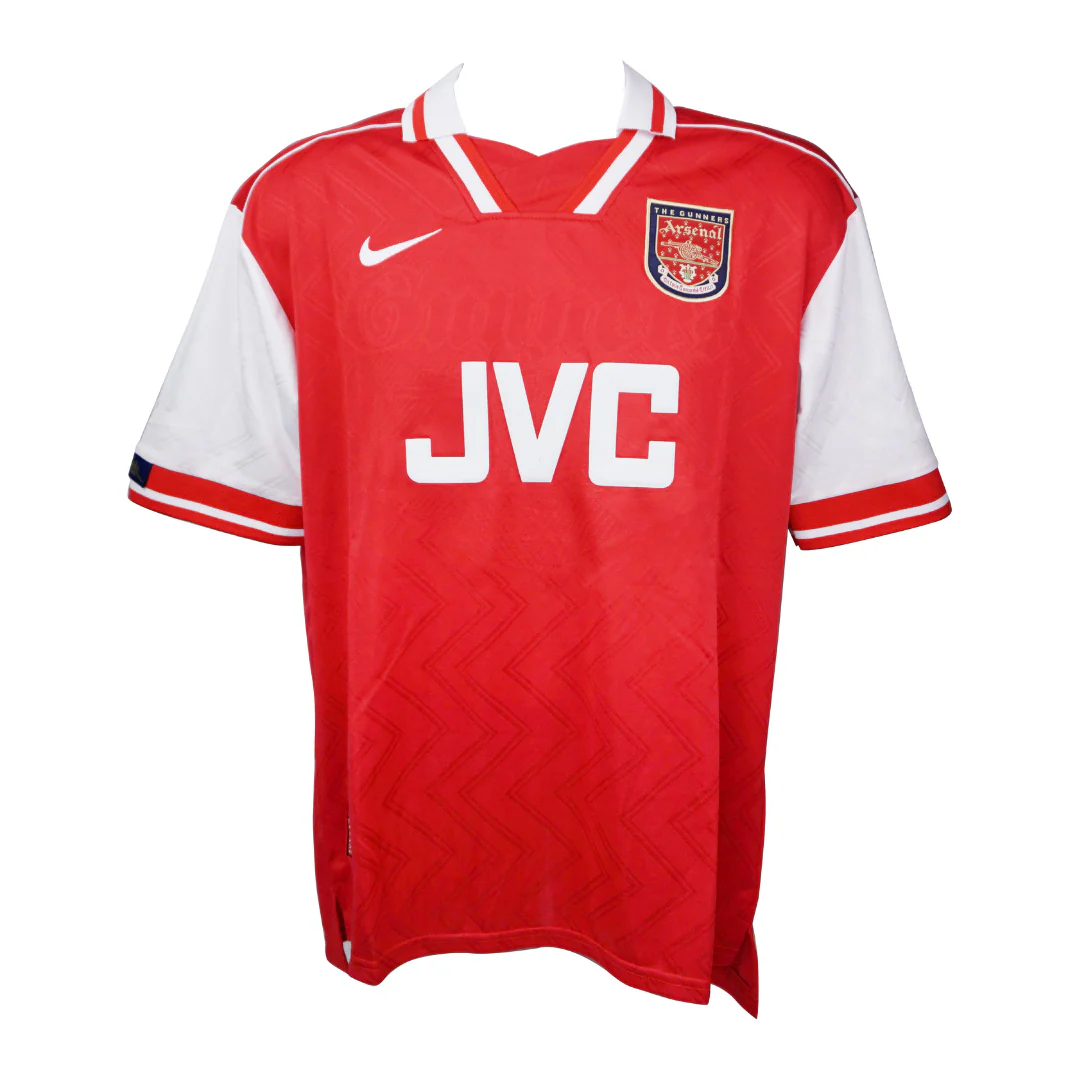 Framed Patrick Vieira Signed Arsenal Home Soccer Jersey #4 with Beckett COA - Image 4