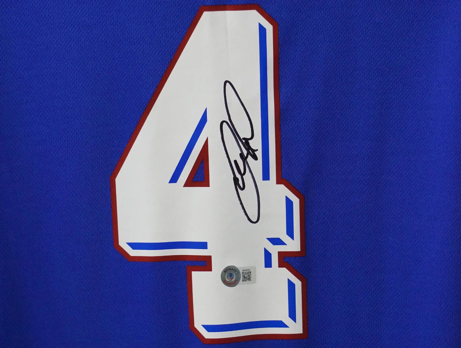 Framed Patrick Vieira Signed France 1998 World Cup Soccer Jersey #4 with Beckett COA - Image 2