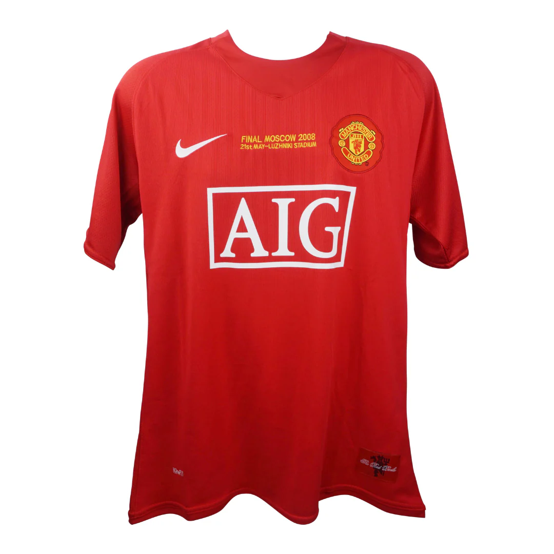 Framed Paul Scholes Signed Manchester Utd 08 UCL Final Jersey #18 with Beckett Witness - Image 4