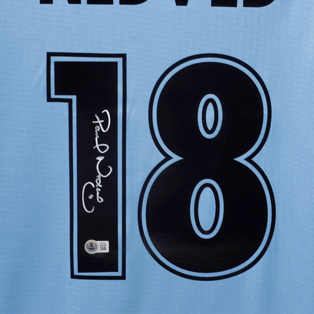 Pavel Nedved Signed S.S. Lazio Home Soccer Jersey #18 with Beckett Witness - Image 2