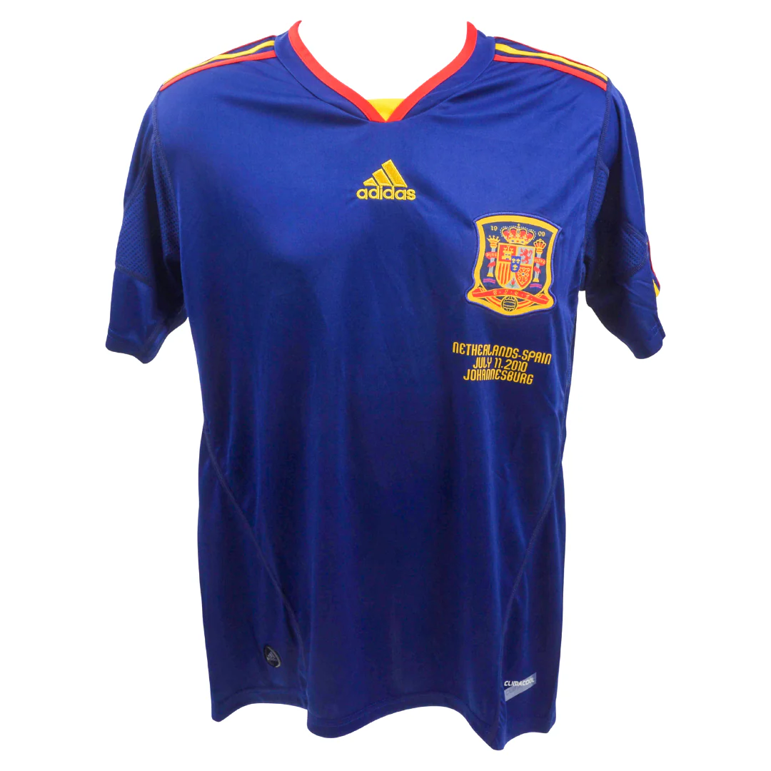 Pedro Signed Spain National Away Soccer Jersey #18 with Beckett COA - Image 4
