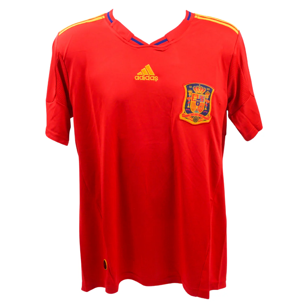 Pedro Signed Spain National Home Soccer Jersey #18 with Beckett COA - Image 4