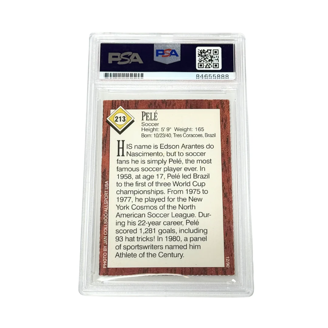 Pele Signed 1990 Sports Illustrated For Kids #213 - PSA Autograph 10 - Image 2