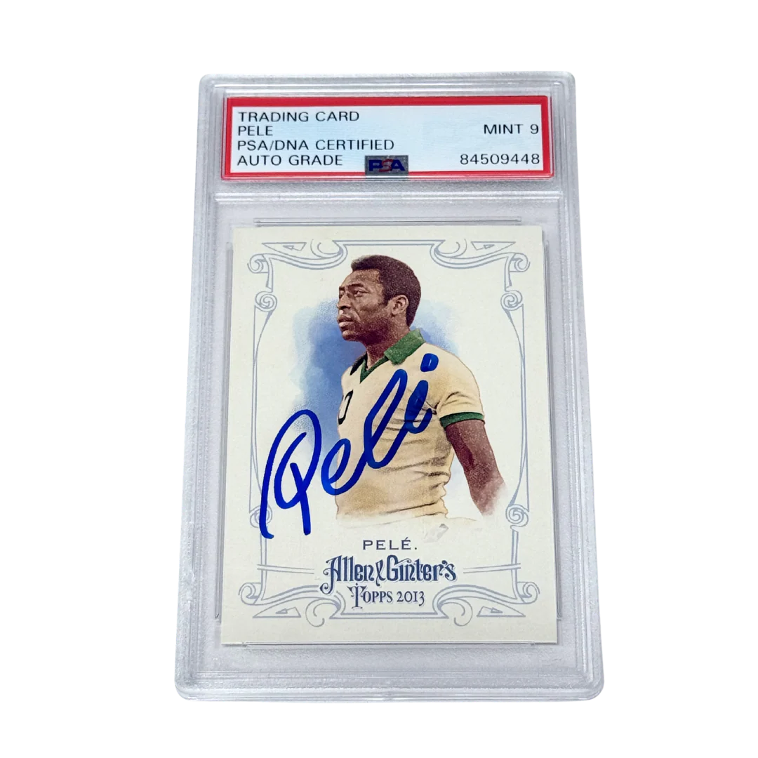 Pele Signed 2013 Topps Allen & Ginter's – PSA Autograph 9