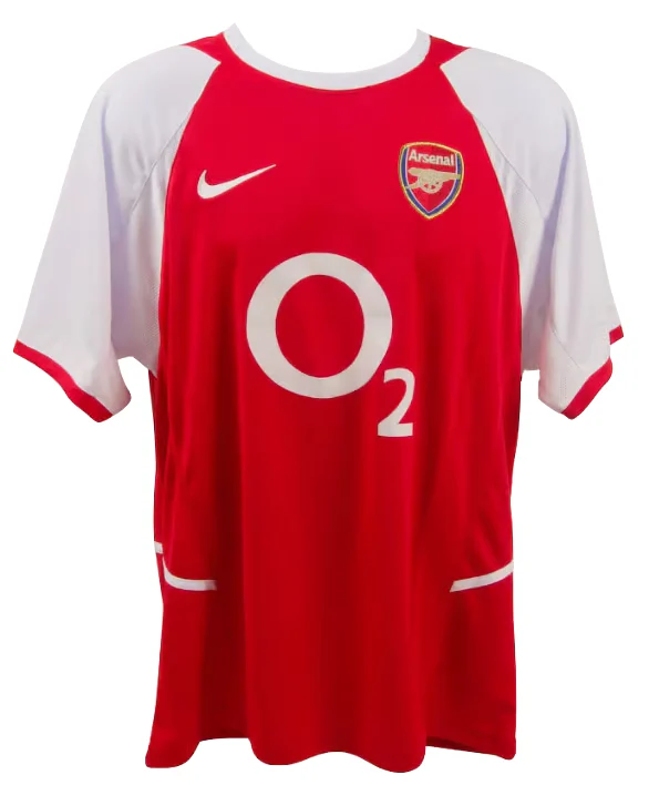Framed Robert Pires Signed Arsenal FC Home Soccer Jersey #7 with Beckett COA - Image 4