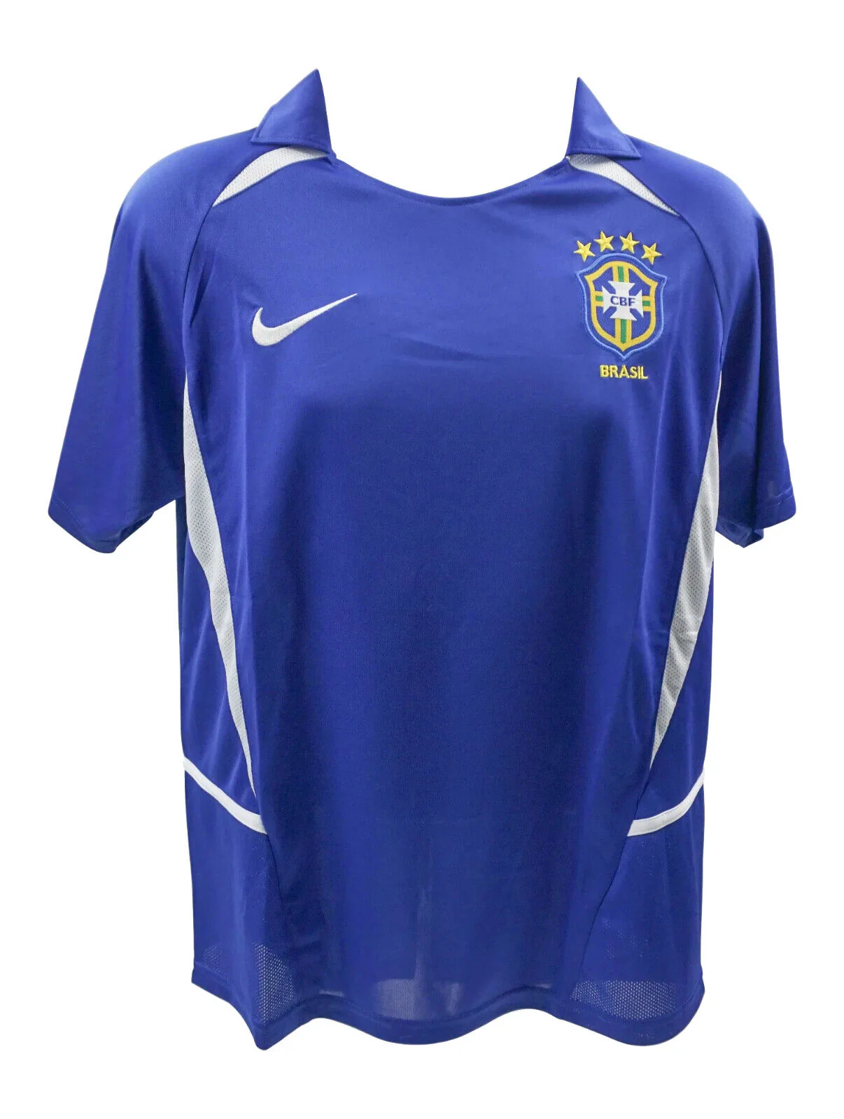 Framed Ronaldinho Signed Brazil FC Away Soccer Jersey #11 with Beckett COA - Image 4